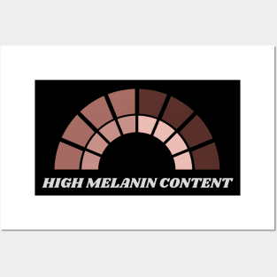 High Melanin Content - Palette Posters and Art